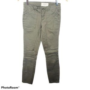Rachel Rachel Roy Militia moto jeans  Olive Green Size 24